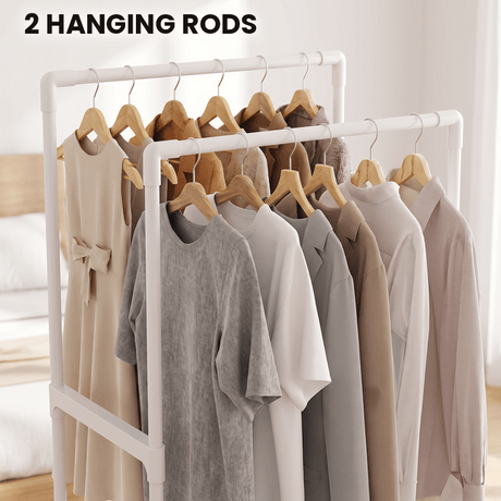 Rolling Clothes Rack