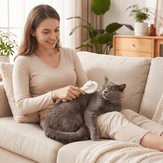 Self-Cleaning Pet Brush