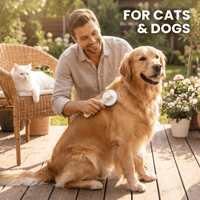 Self-Cleaning Pet Brush
