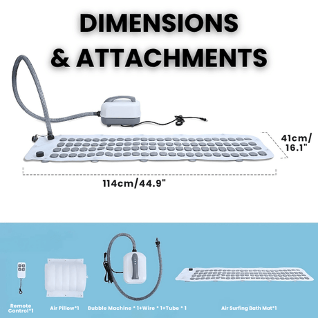 Home Spa Converter Mat | Deep Relaxation & Comfort