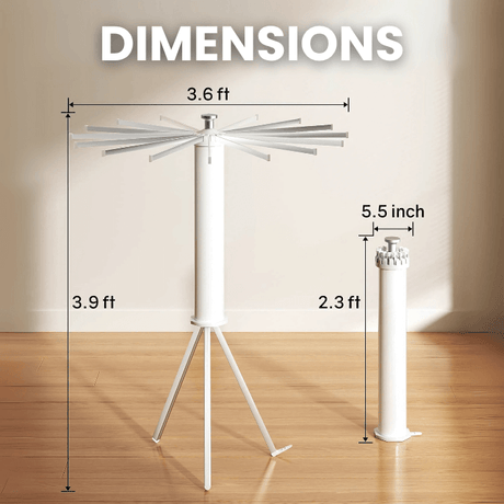 360° Octopus Clothes Rack | Compact & Foldable