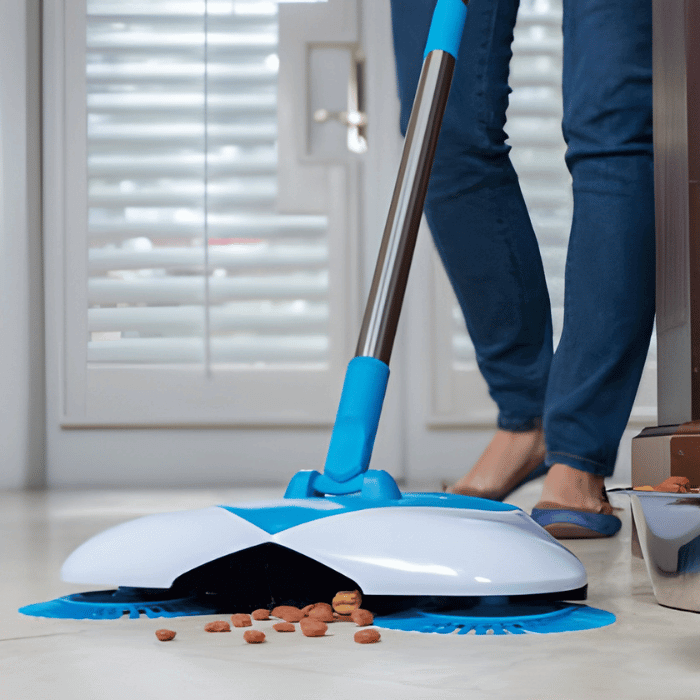 Spinning Broom | Extendable & Cordless