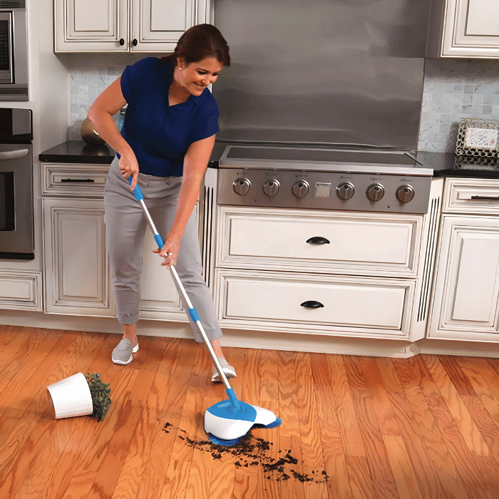 Spinning Broom | Extendable & Cordless