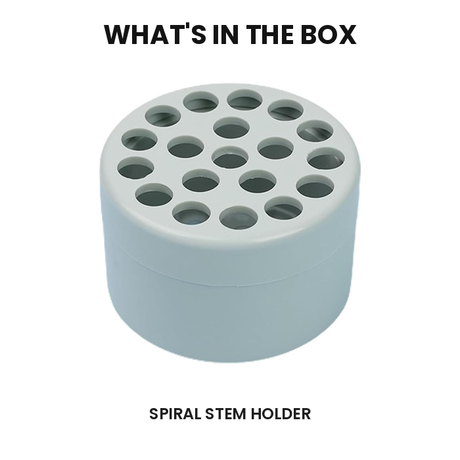 Spiral Stem Holder