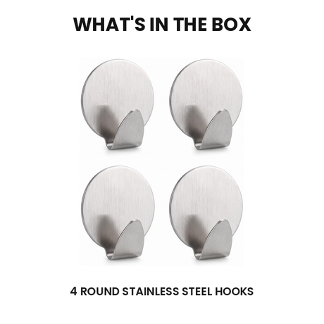 Stainless Adhesive Hooks