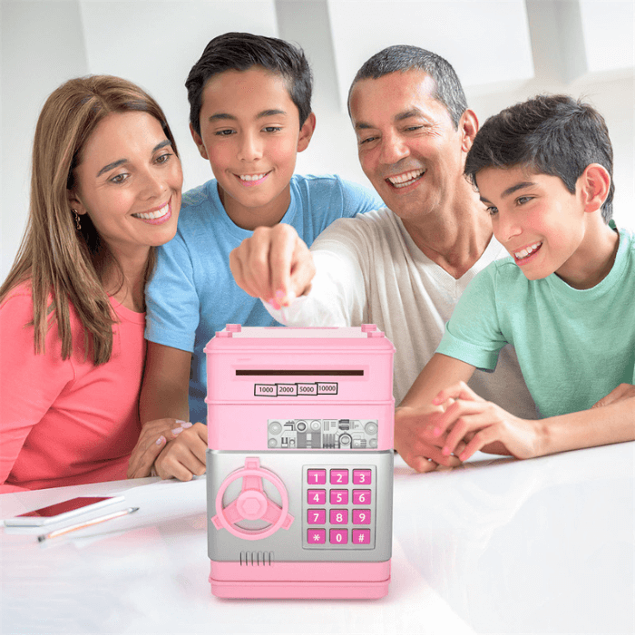 Kids Electronic Piggy Bank | Password Secured