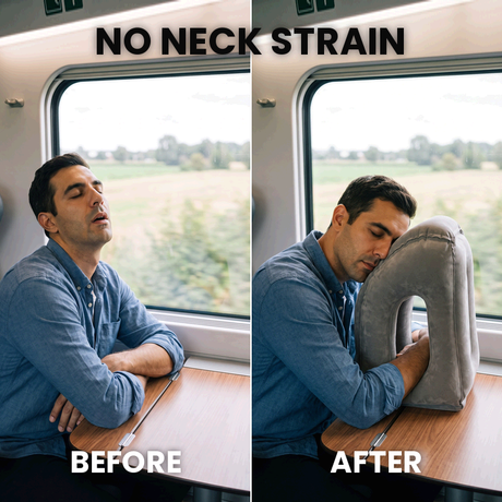 Inflatable Travel Pillow