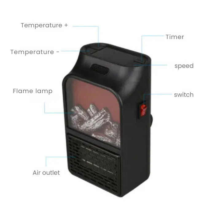 Electric Heater | Portable and Compact