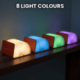 Wooden Book Lamp