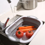 Cutting Board Drainer Basket | 3-in-1